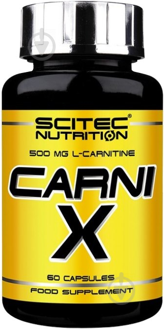 Карнітин Scitec Nutrition Mega Carni-X 60 капс. - фото 1