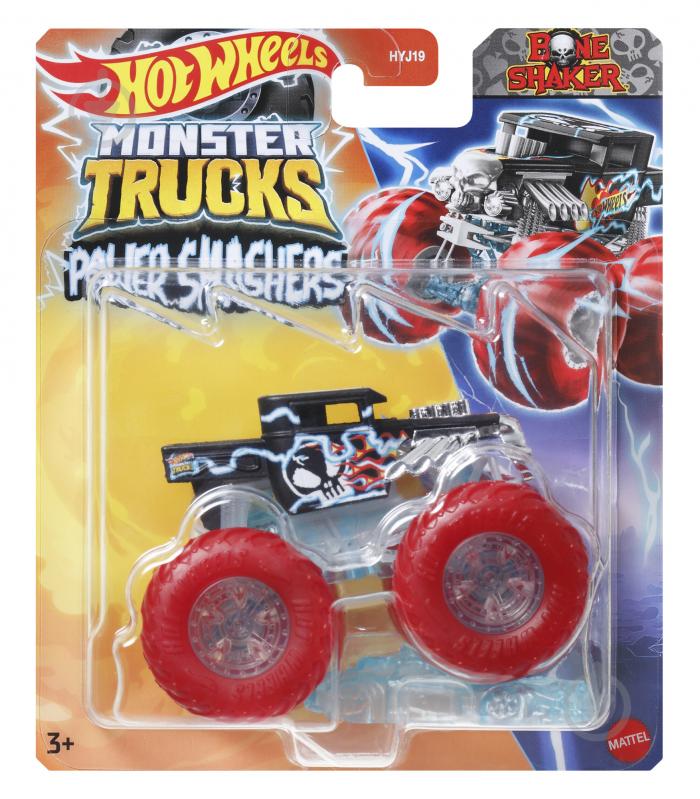 Машинка Mattel 1:64 серии "Power Smashers" Monster Trucks Hot Wheels (в асс.) HYJ19 - фото 6