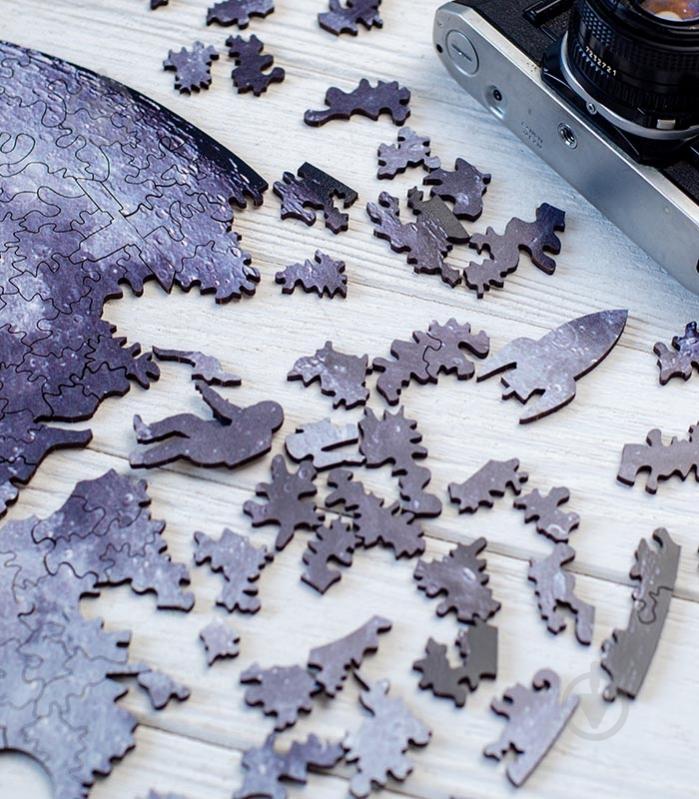 Пазл деревянный Луна 40 см PuzzleUp - фото 3