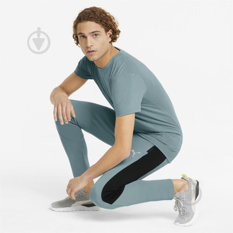 Штани Puma EVOSTRIPE Pants 84740450 р. M зелений - фото 3