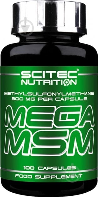 Комплекс для суглобів і зв'язок Scitec Nutrition Mega MSM - фото 1 Комплекс для суглобів і зв'язок Scitec Nutrition Mega MSM - фото 1