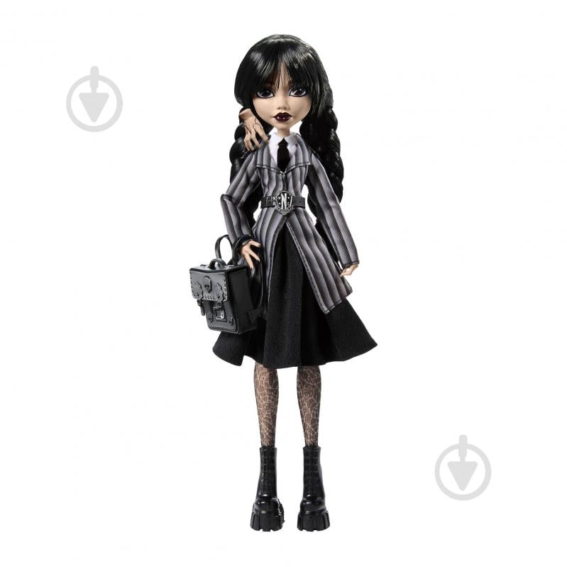 Кукла Mattel Коллекционная Уэнздэй в школьной форме Monster High X Wednesday HXJ04 - фото 1