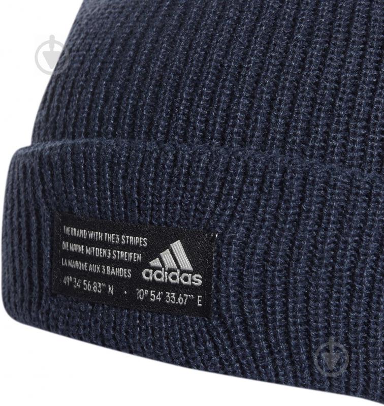 Шапка Adidas Perf Woolie GS2111 р.XXL синий - фото 3