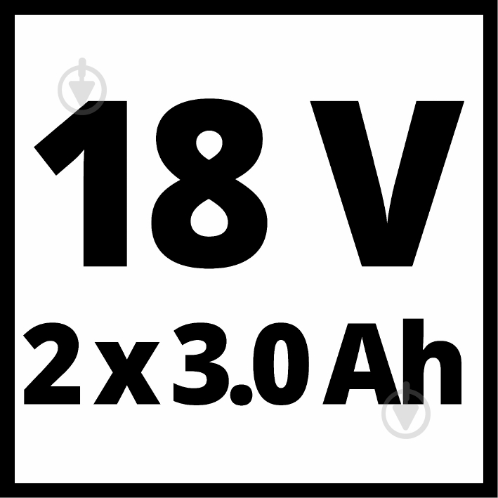 Аккумуляторная батарея и зарядное устройство Einhell 18,0V 3,0Ah X-Change Twincharge 2x3,0Ah 4512083 - фото 5