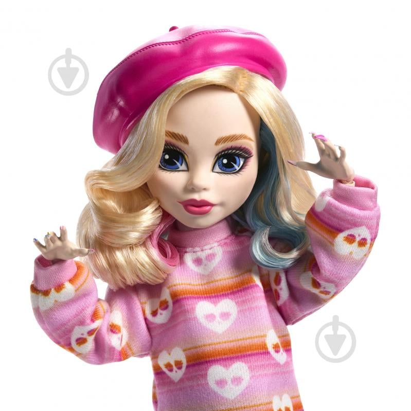 Кукла Mattel Коллекционная кукла Энид Monster High X Wednesday HXJ05 - фото 3