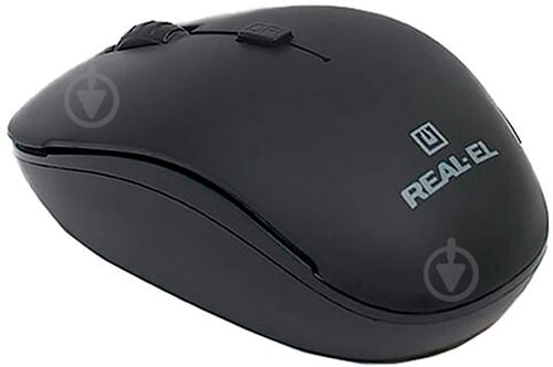 Мышка Real-el RM-301 Black USB (EL123200022) - фото 2