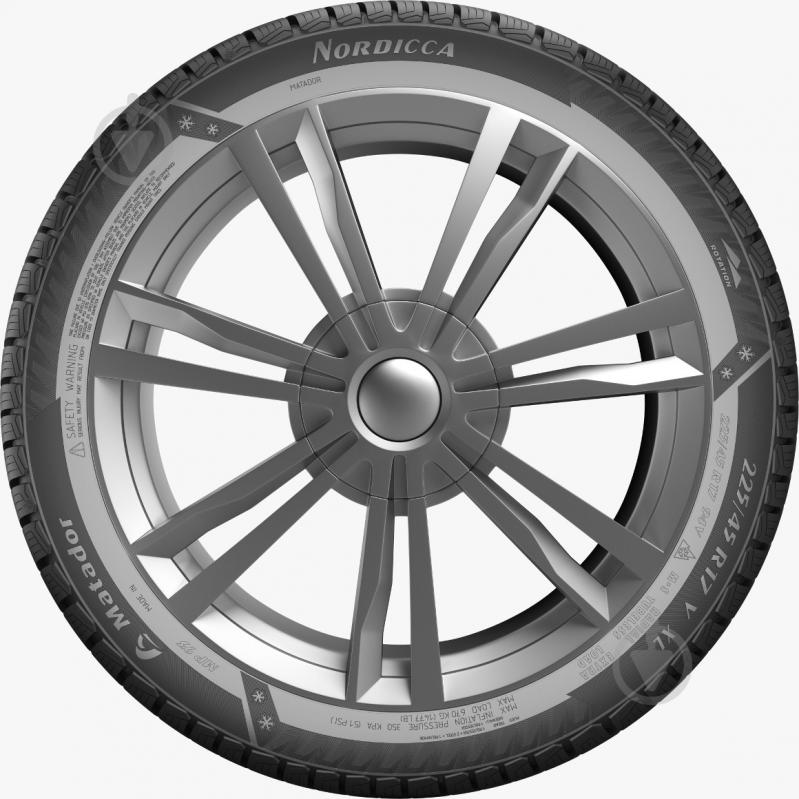 Шина Matador MP93 Nordicca 235/65R17 108 V нешипована зима - фото 2