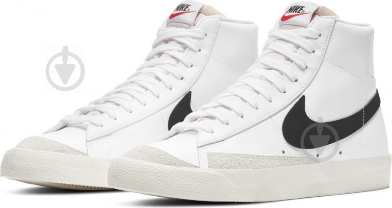 Кроссовки мужские демисезонные Nike BLAZER MID '77 VNTG BQ6806-100 р.40,5 белые - фото 6