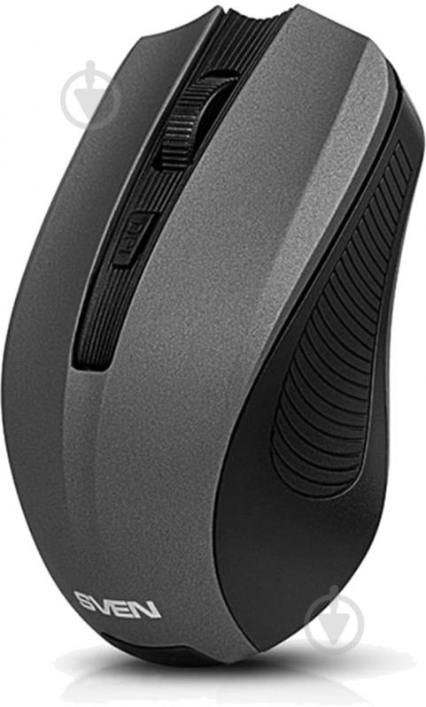 Мышка Sven RX-345W Grey USB (530101) - фото 5