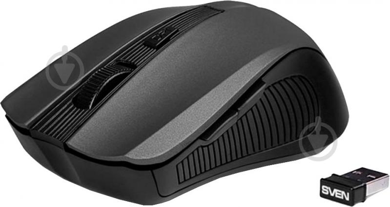 Мышка Sven RX-345W Grey USB (530101) - фото 1