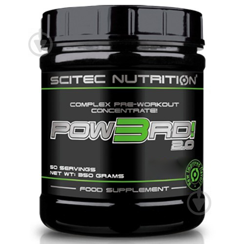 Комплекс предтренировочный Scitec Nutrition POW3RD! 2.0 Вишня 350 г - фото 1