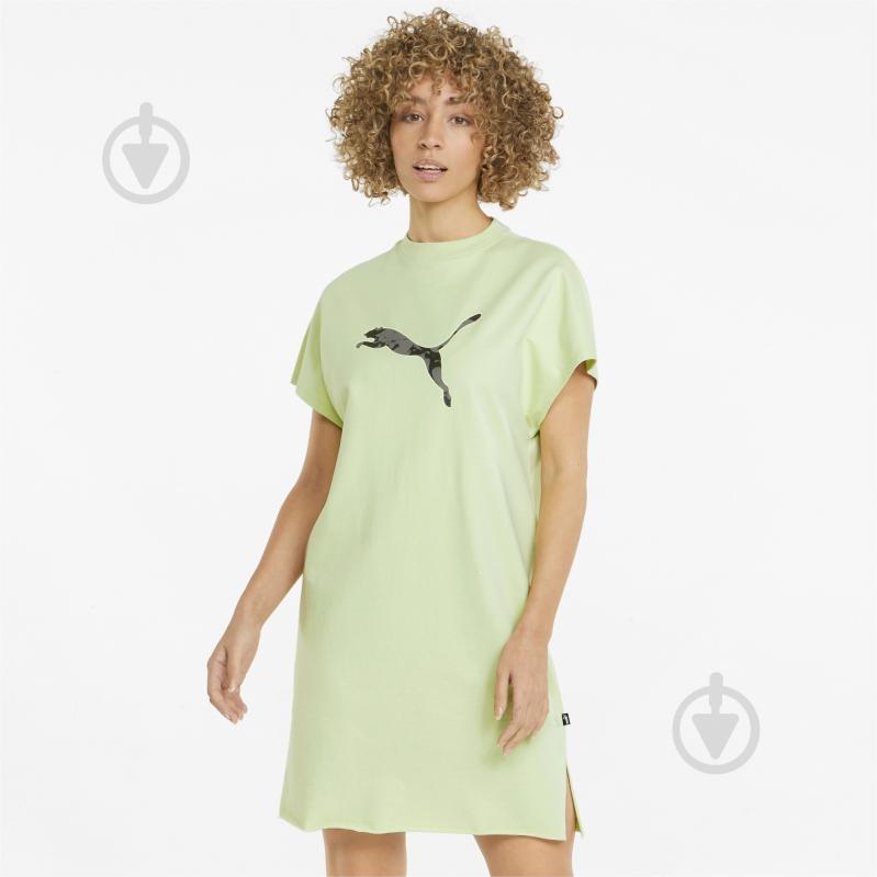 Сукня Puma Summer Graphic Dress 84841336 р.XL салатовий - фото 1