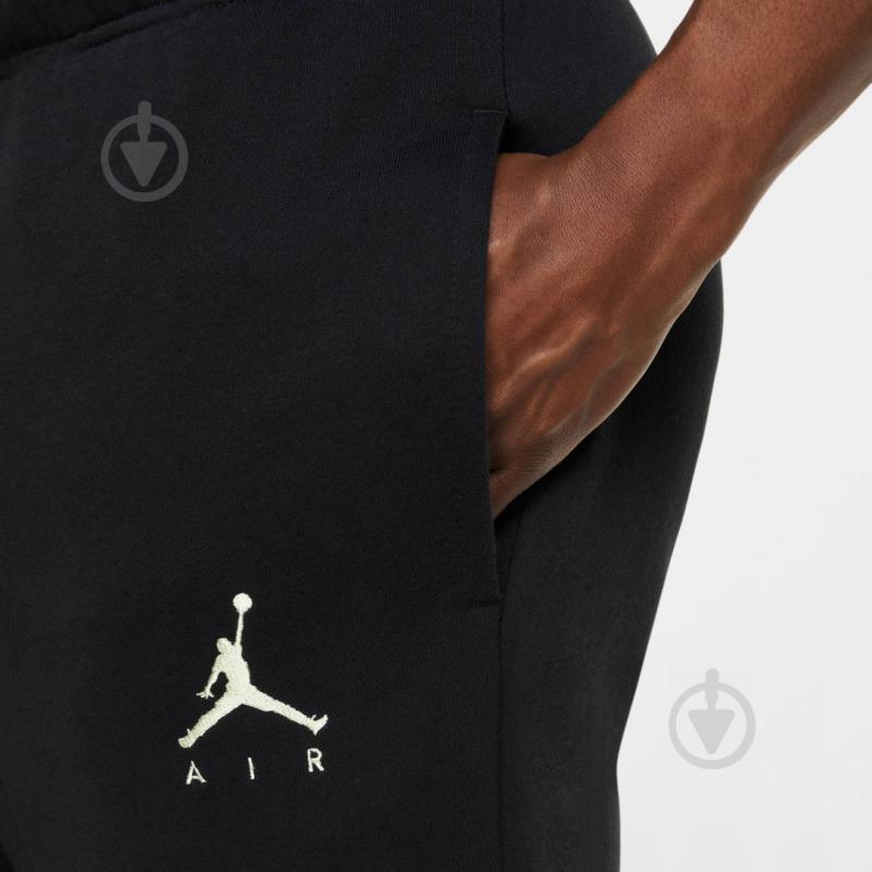 Брюки Jordan M J JUMPMAN AIR FLEECE PANT CK6694-011 р. XL черный - фото 6