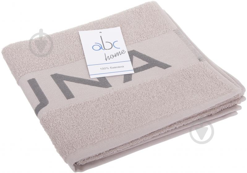 Полотенце Sauna 50x90 см капучино ABC - фото 4
