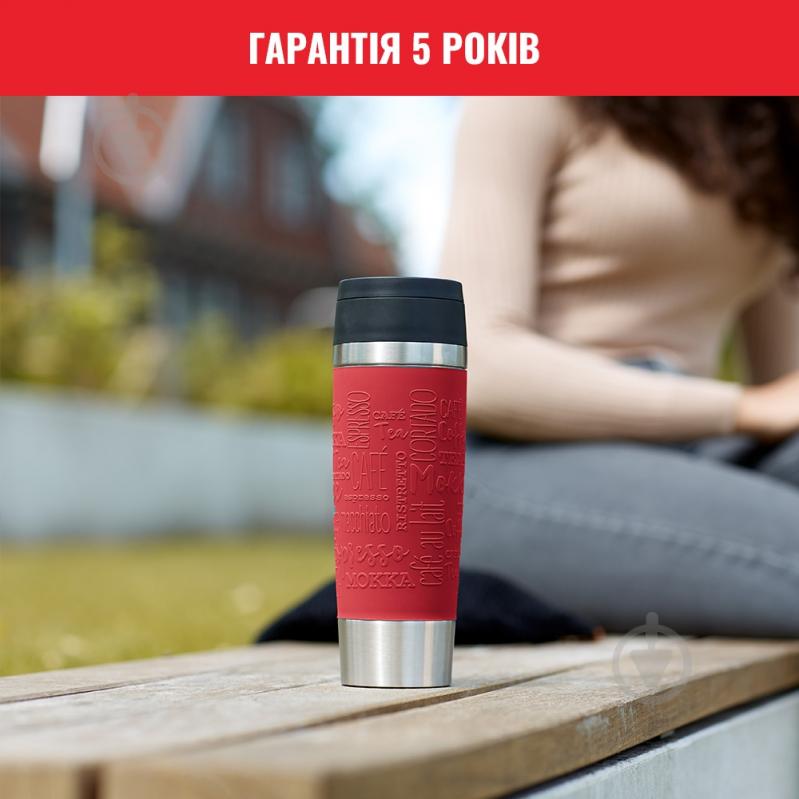 Термочашка Tefal Travel mug 0,5 л красная k3084214 - фото 7