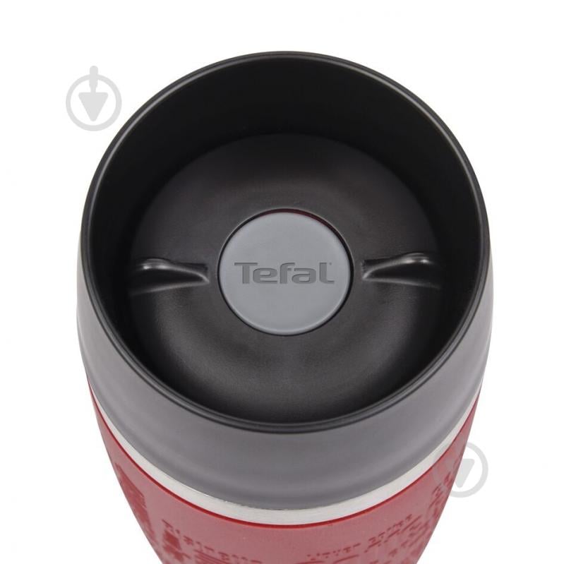 Термочашка Tefal Travel mug 0,5 л красная k3084214 - фото 9