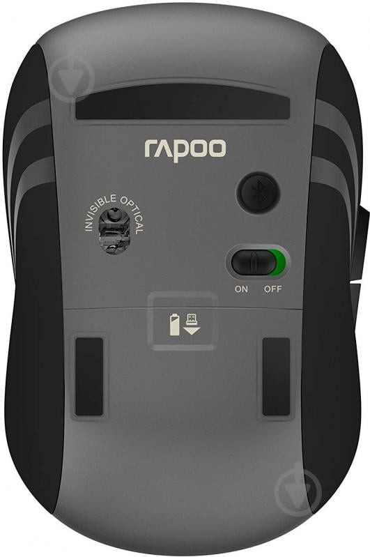 Мишка RAPOO MT350 Wireless Multi-mode Black (MT350 ) - фото 2 Мишка RAPOO MT350 Wireless Multi-mode Black (MT350 ) - фото 2