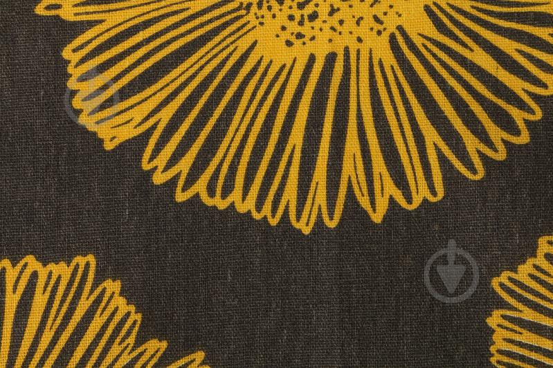 Скатерть Гербера 140x200 см желто-коричневый - фото 2 Скатерть Гербера 140x200 см желто-коричневый - фото 2