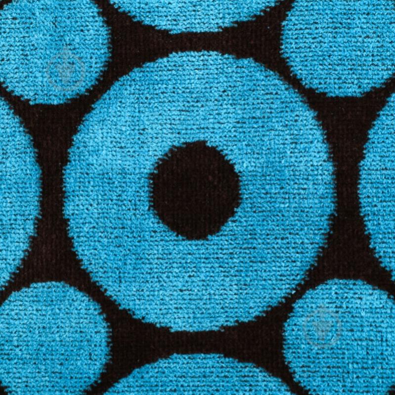 Полотенце Круг 86x160 см серый - фото 2