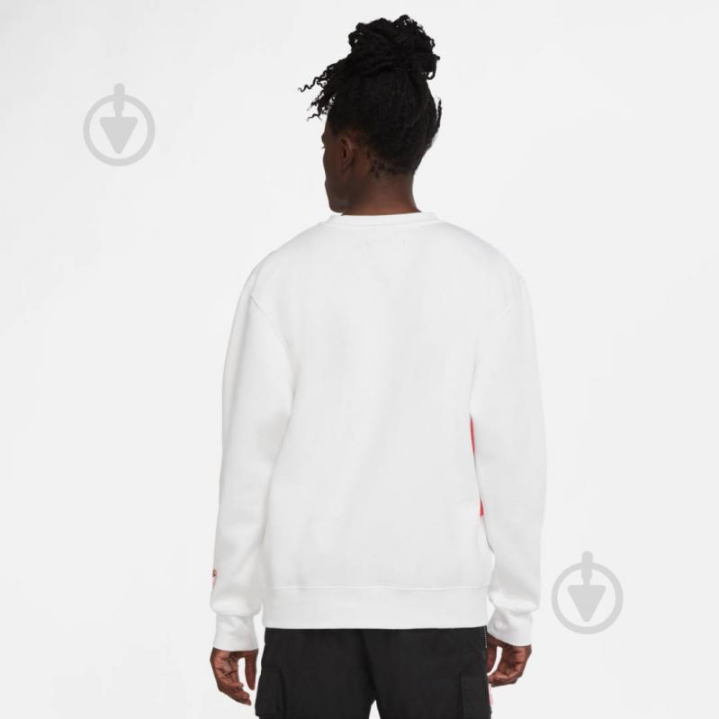 Джемпер Nike M J SPRT DNA HBR FLC CREW CK9569-100 р. XL белый - фото 5 Джемпер Nike M J SPRT DNA HBR FLC CREW CK9569-100 р. XL белый - фото 5