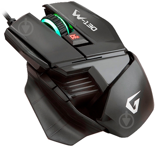 Мышка Gemix W-130 black USB (07600006) - фото 2