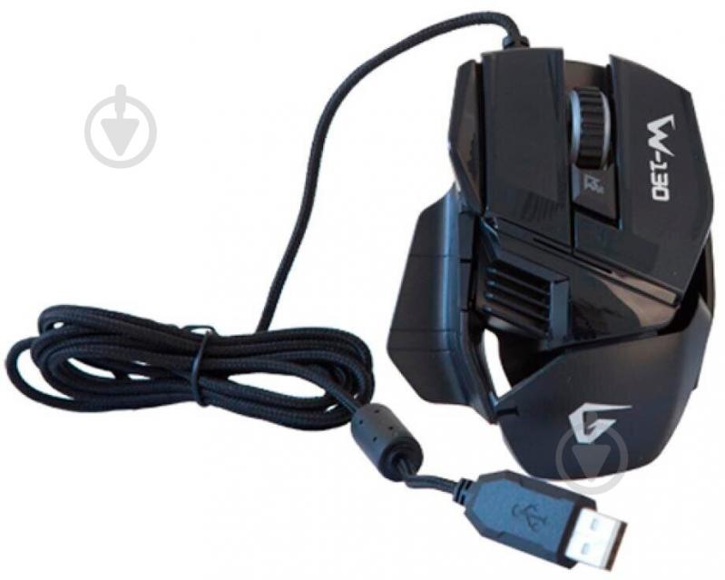 Мышка Gemix W-130 black USB (07600006) - фото 9
