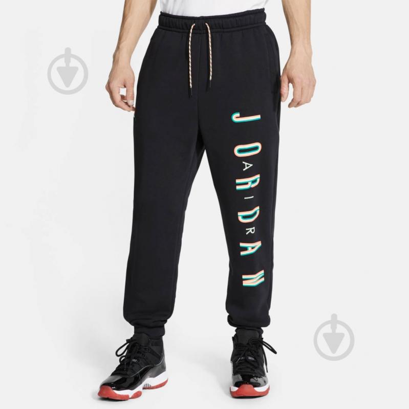 Брюки Nike M J SPRT DNA HBR PANT CK9581-011 р. S черный - фото 1