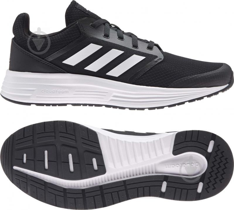 Кроссовки мужские летние Adidas GALAXY 5 FW5717 р.42 2/3 черные - фото 4