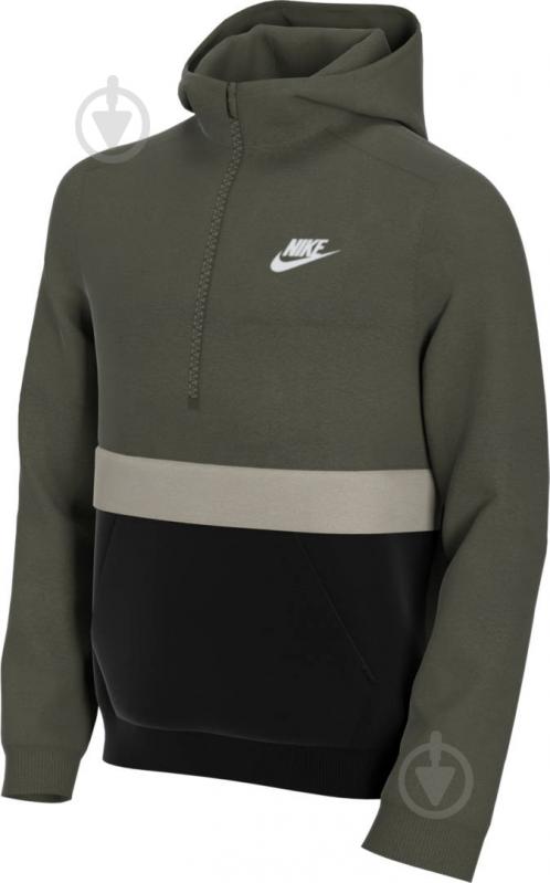 Джемпер Nike B NSW CLUB HZ CQ4297-325 р. M зеленый - фото 4