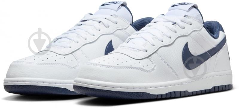Кроссовки мужские демисезонные Nike BIG NIKE LOW 355152-140 р.45,5 белые - фото 5 Кроссовки мужские демисезонные Nike BIG NIKE LOW 355152-140 р.45,5 белые - фото 5