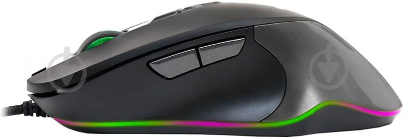 Мишка Real-el RM-780 RGB USB Black - фото 3
