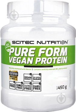 ᐉ Протеин Scitec Nutrition Pure Form Vegan Protein шоколад 450 г ...