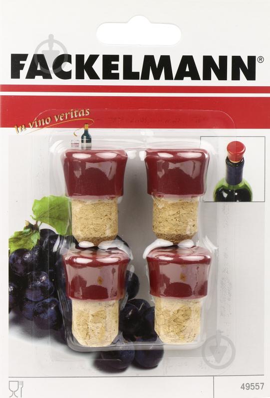Набір корків для пляшок 4 шт. 49557 Fackelmann - фото 3