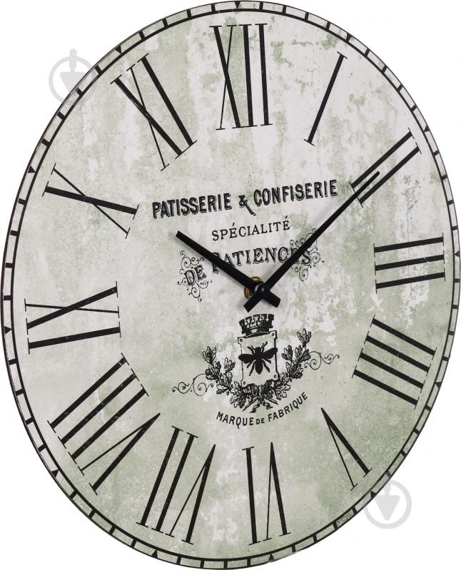 Часы Fly 30 см зеленые - фото 2