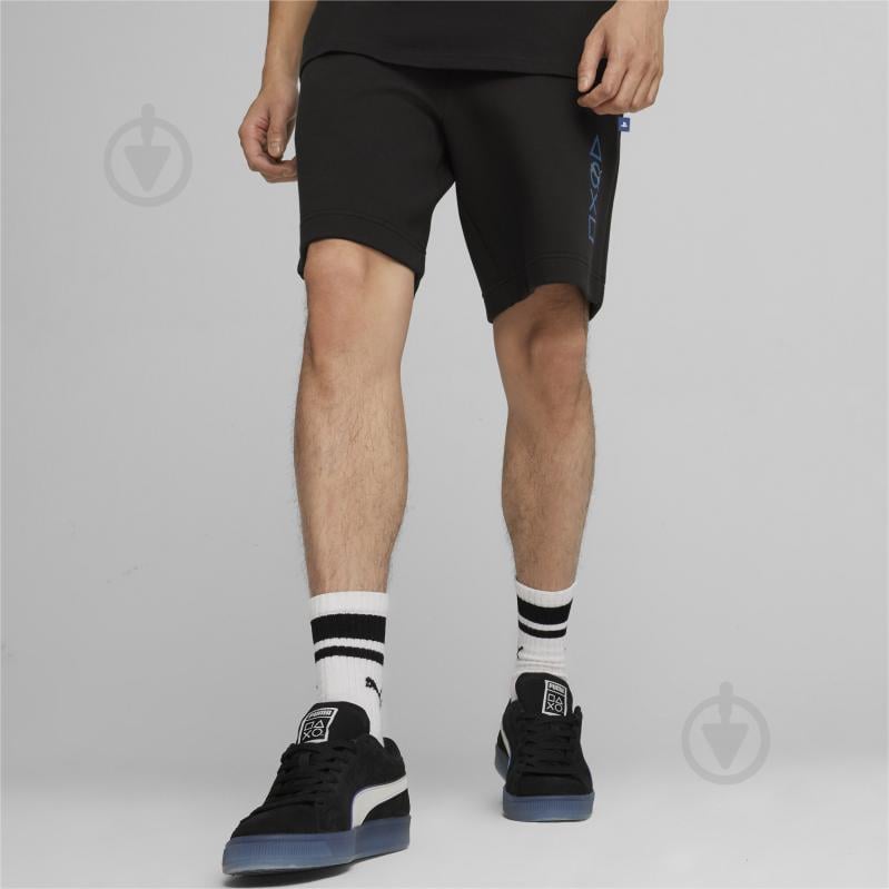 Шорты Puma X PLAYSTATION SHORTS 8"" DK 62469101 р. M черный - фото 3