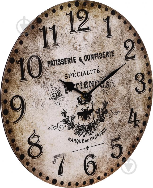 Годинник Fly 30 см коричневі - фото 2