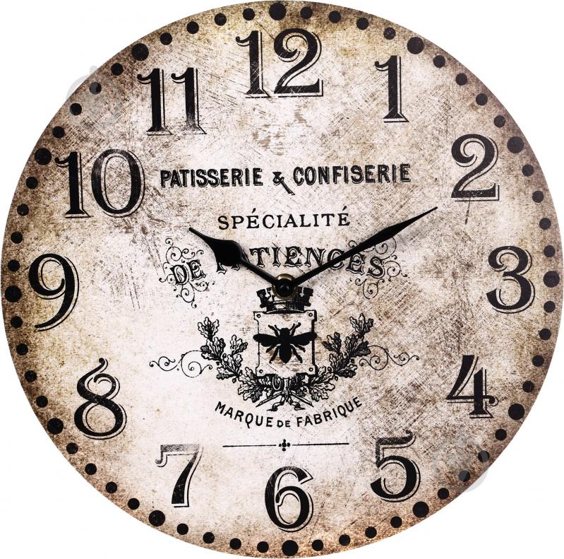 Годинник Fly 30 см коричневі - фото 1