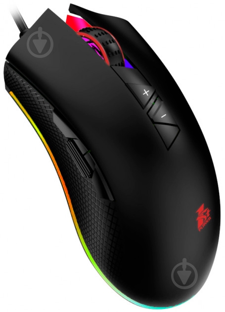 Мишка 1stPlayer FD300 Pro RGB Black USB (FD300 PRO) - фото 3