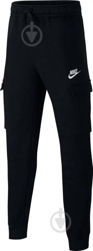Штани Nike B NSW CLUB CARGO PANT CQ4298-010 р. S чорний - фото 1