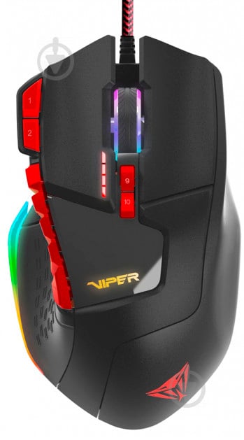 Мышка Patriot Viper V570 Black/Red (PV570LUXWK) - фото 1