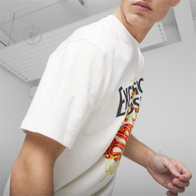 Футболка Puma HOOPS EXCELLENCE TEE 62475401 р.L білий - фото 4