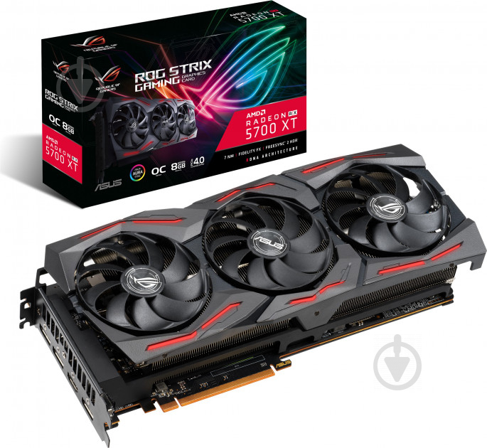 Видеокарта Asus RX 5700 XT 8GB GDDR6 256bit (ROG-STRIX-RX5700XT-O8G-GAMING) - фото 12