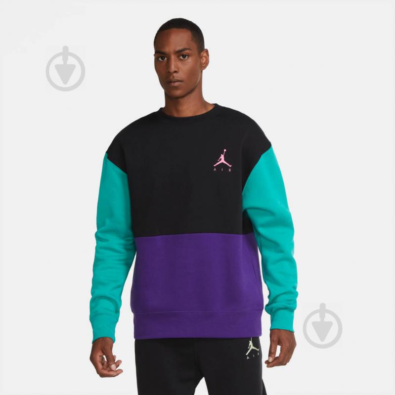 Джемпер Jordan M J JUMPMAN AIR FLEECE CREW CT3455-010 р. M чорний - фото 4