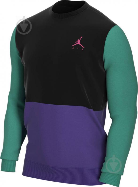 Джемпер Jordan M J JUMPMAN AIR FLEECE CREW CT3455-010 р. XL черный - фото 3