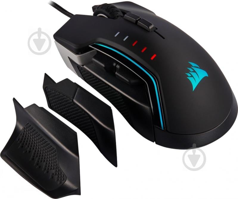 Мышка Corsair Glaive RGB Pro Aluminum (CH-9302311-EU) USB - фото 12