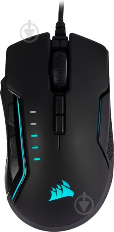 Мышка Corsair Glaive RGB Pro Aluminum (CH-9302311-EU) USB - фото 1