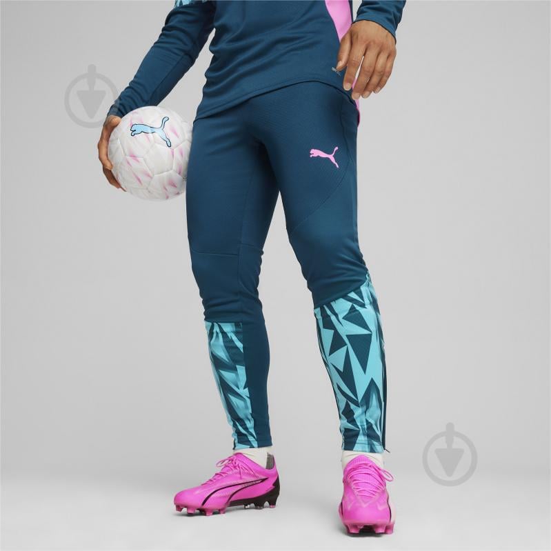 Штани Puma INDIVIDUALFINAL TRAINING PANTS 65902156 р. XL синій - фото 3