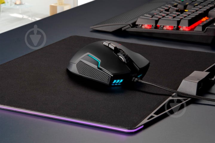 Мышка Corsair Glaive RGB Pro Black (CH-9302211-EU) USB - фото 9