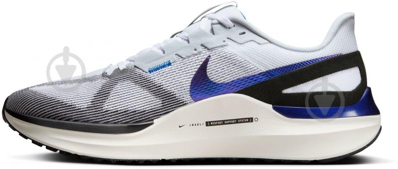 Кросівки чоловічі Nike AIR ZOOM STRUCTURE 25 HV5222-100 р.45,5 білі - фото 4