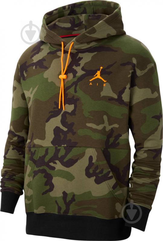 Джемпер Jordan M J JUMPMAN AIR CAMO FLC PO CT3805-222 р. M коричневый - фото 1